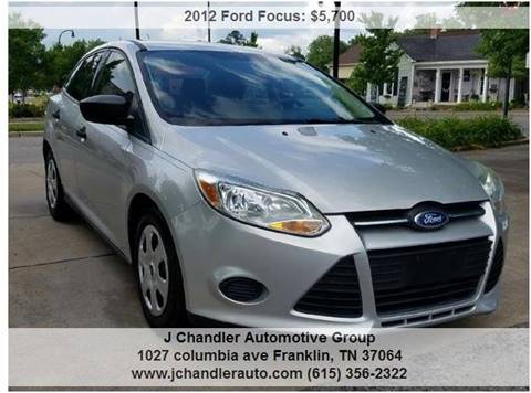 2012 Ford Focus for sale at Franklin Motorcars in Franklin TN