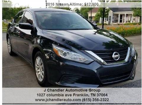 2016 Nissan Altima for sale at Franklin Motorcars in Franklin TN