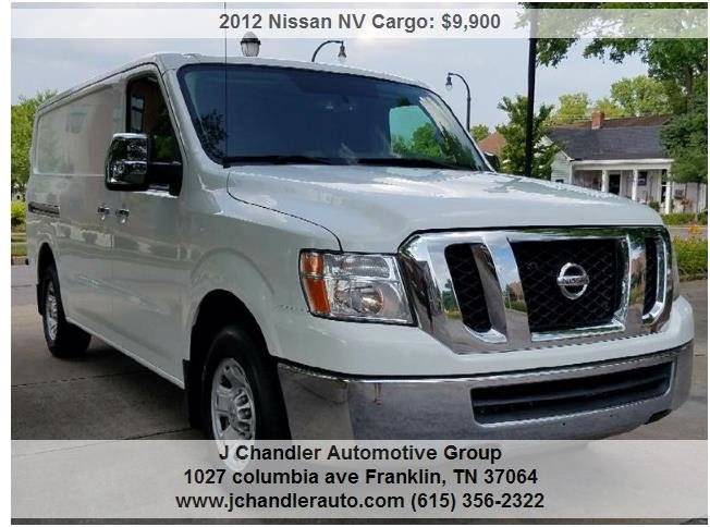 2012 Nissan NV Cargo for sale at Franklin Motorcars in Franklin TN