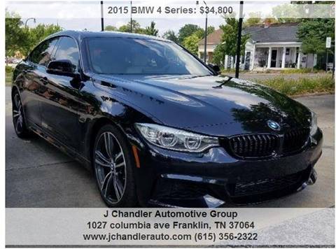2015 BMW 4 Series for sale at Franklin Motorcars in Franklin TN