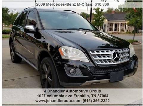 2009 Mercedes-Benz M-Class for sale at Franklin Motorcars in Franklin TN
