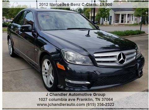 2012 Mercedes-Benz C-Class for sale at Franklin Motorcars in Franklin TN
