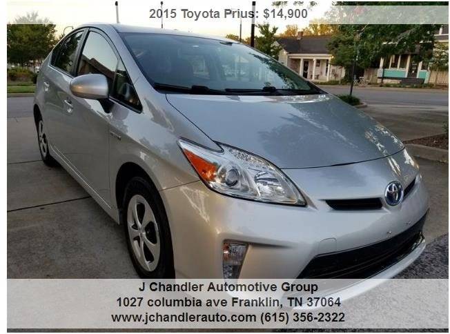 2015 Toyota Prius for sale at Franklin Motorcars in Franklin TN