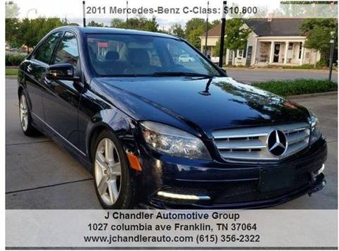 2011 Mercedes-Benz C-Class for sale at Franklin Motorcars in Franklin TN