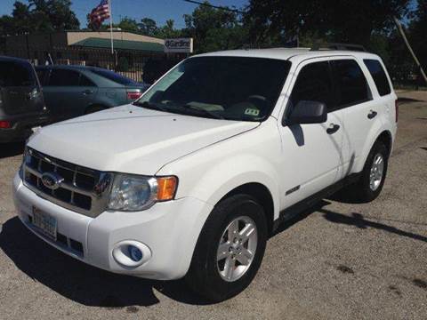 2008 Ford Escape Hybrid for sale at M&G Auto Sales, LLC in Houston TX
