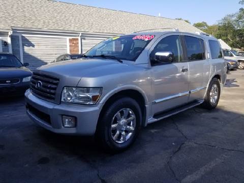 2004 Infiniti QX56 for sale at MBM Auto Sales and Service - MBM Auto Sales/Lot B in Hyannis MA