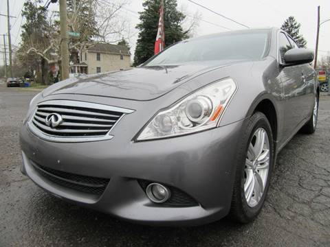 2013 Infiniti G37 Sedan for sale at CARS FOR LESS OUTLET in Morrisville PA