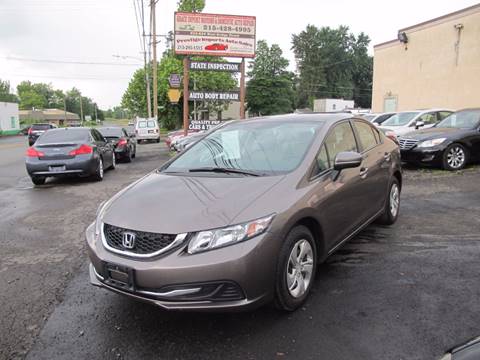 2014 Honda Civic for sale at CARS FOR LESS OUTLET in Morrisville PA