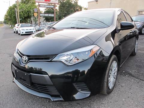 2015 Toyota Corolla for sale at CARS FOR LESS OUTLET in Morrisville PA