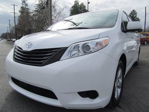 2012 Toyota Sienna for sale at CARS FOR LESS OUTLET in Morrisville PA