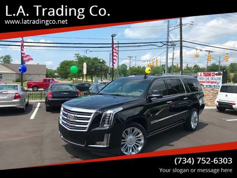 2015 Cadillac Escalade ESV for sale at L.A. Trading Co. Woodhaven in Woodhaven MI