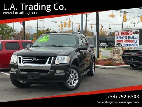 Ford Explorer Sport Trac For Sale In Woodhaven Mi La