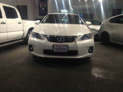 2013 Lexus CT 200h for sale at PRIUS PLANET in Laguna Hills CA