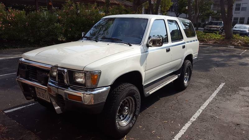 1991 Toyota 4runner 4dr Sr5 V6 4wd Suv In Pinole Ca Clean Machines