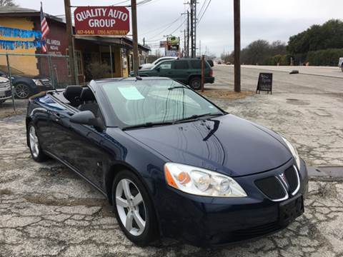 2008 Pontiac G6 for sale at Quality Auto Group in San Antonio TX