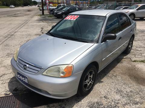 2001 Honda Civic for sale at Quality Auto Group in San Antonio TX