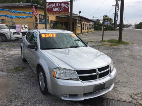 2010 Dodge Avenger for sale at Quality Auto Group in San Antonio TX