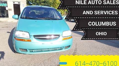 2005 Chevrolet Aveo for sale at Nile Auto in Columbus OH