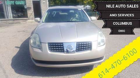 2006 Nissan Maxima for sale at Nile Auto in Columbus OH