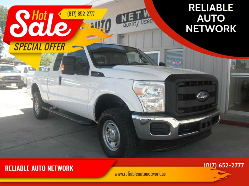 2012 Ford F-250 Super Duty for sale at RELIABLE AUTO NETWORK in Arlington TX