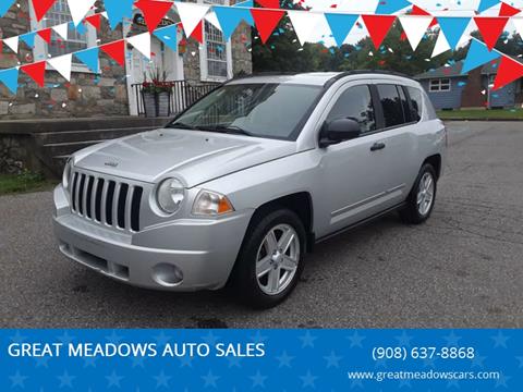 2008 Jeep Compass for sale at GREAT MEADOWS AUTO SALES in Great Meadows NJ