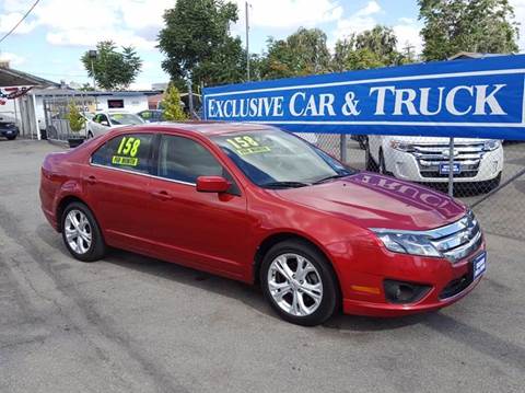 2012 Ford Fusion for sale at Exclusive Car & Truck in Yucaipa CA