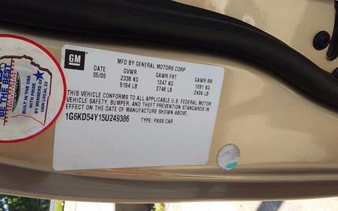 2005 Cadillac DeVille