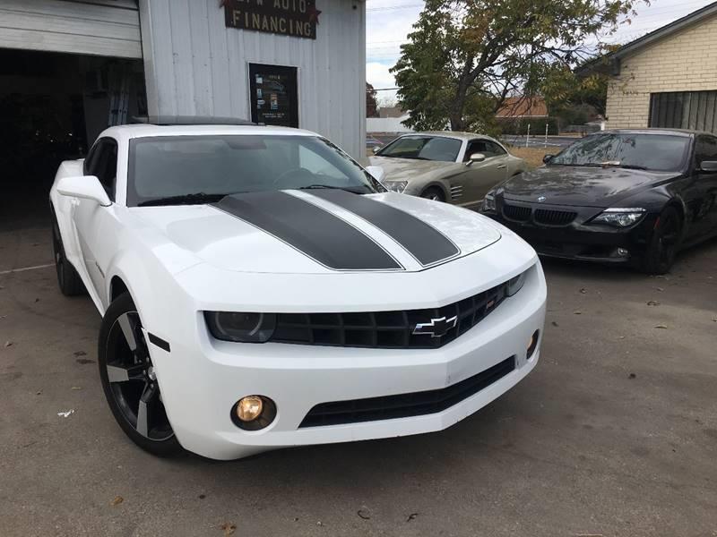 Used 2010 Chevrolet Camaro 2LT with VIN 2G1FG1EV9A9198612 for sale in Dallas, TX