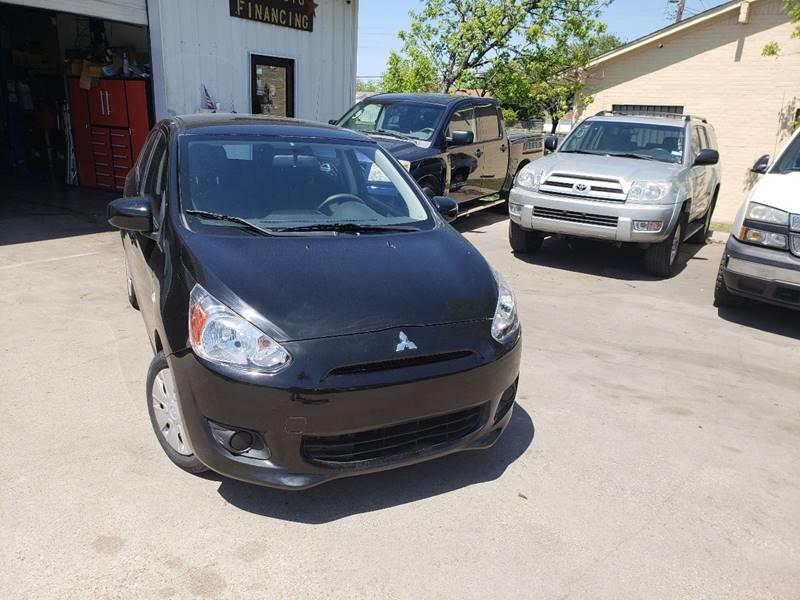 2015 Mitsubishi Mirage for sale at Bad Credit Call Fadi in Dallas TX