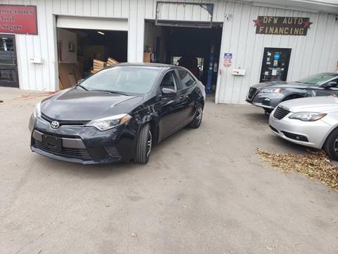 2016 Toyota Corolla for sale at Bad Credit Call Fadi in Dallas TX