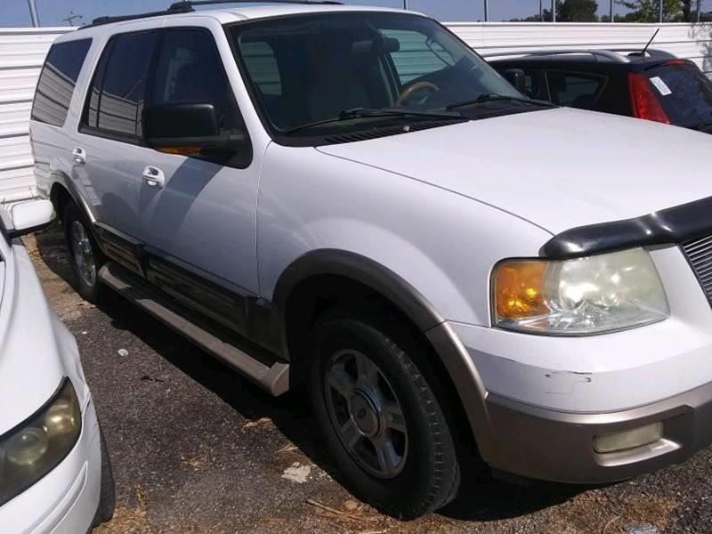 Used 2003 Ford Expedition Eddie Bauer with VIN 1FMPU17L33LC56902 for sale in Dallas, TX