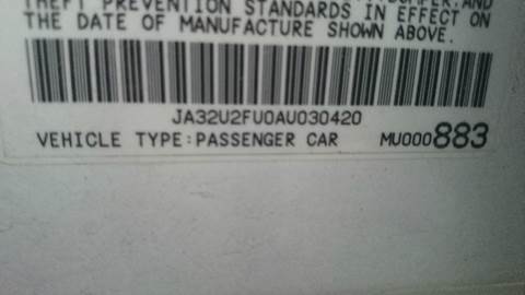 2010 Mitsubishi Lancer