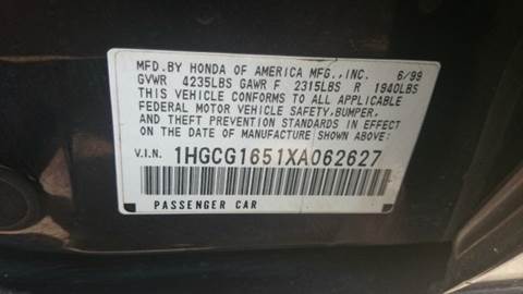 1999 Honda Accord