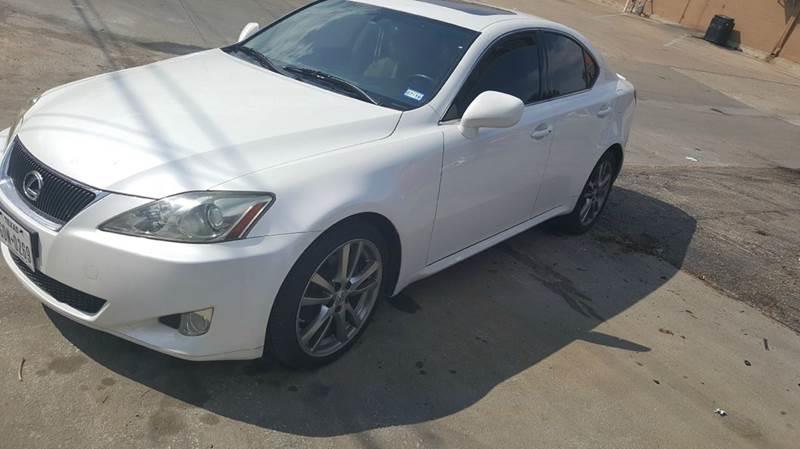 Used 2008 Lexus IS 250 with VIN JTHBK262685059994 for sale in Dallas, TX