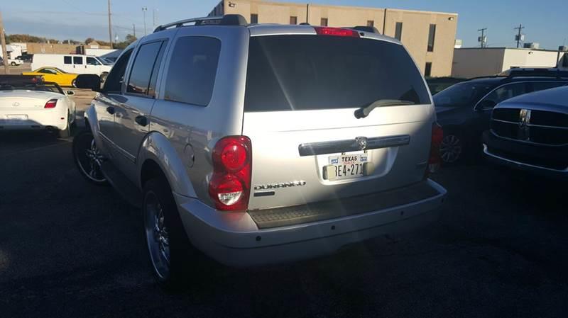 Used 2007 Dodge Durango Limited with VIN 1D8HD58237F533334 for sale in Dallas, TX