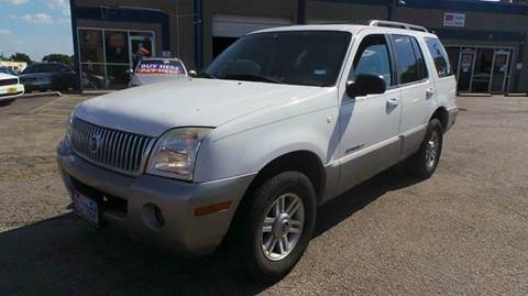 2002 Mercury Mountaineer for sale at Bad Credit Call Fadi in Dallas TX