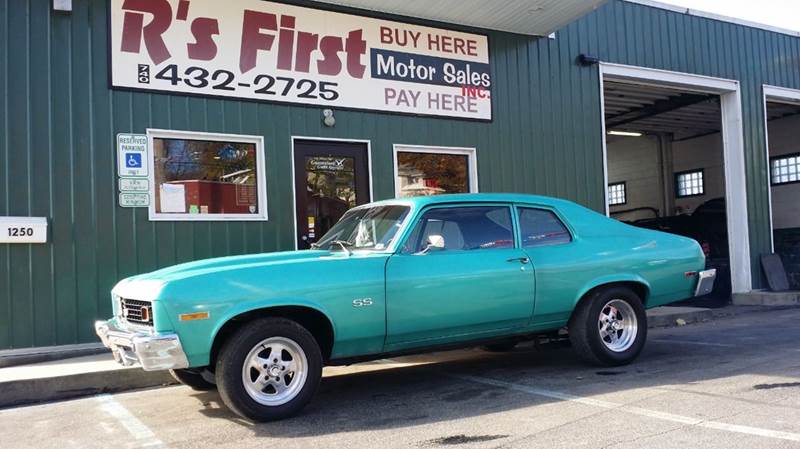1973 Chevrolet Nova for sale at R's First Motor Sales Inc in Cambridge OH