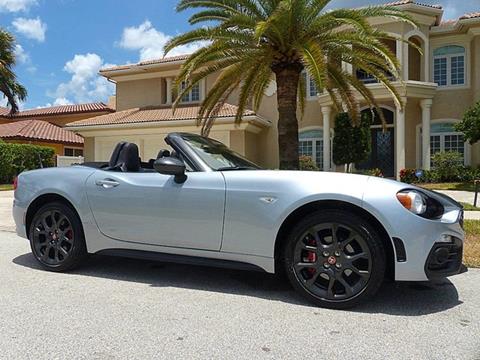 2018 FIAT 124 Spider for sale at Lifetime Automotive Group in Pompano Beach FL