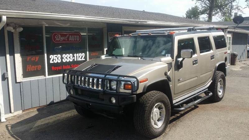 2003 HUMMER H2 for sale at Royal Auto Sales, LLC in Algona WA