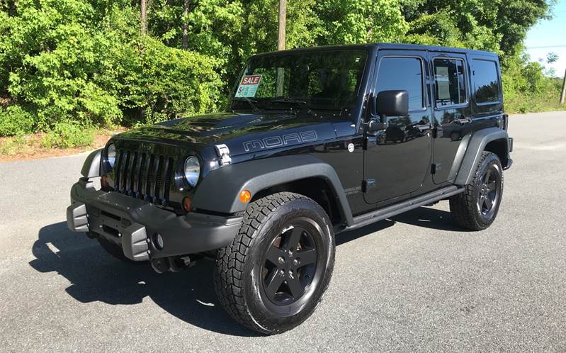 2013 Jeep Wrangler Unlimited 4x4 Moab 4dr Suv In Valdosta Ga