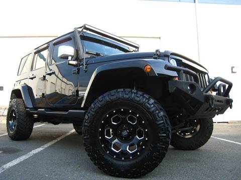 2012 Jeep Wrangler Unlimited for sale at Chantilly Auto Sales in Chantilly VA