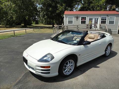 2001 Mitsubishi Eclipse Spyder for sale at Preferred Auto Sales in Tyler TX