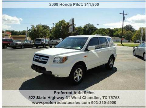 2008 Honda Pilot for sale at Preferred Auto Sales in Whitehouse TX