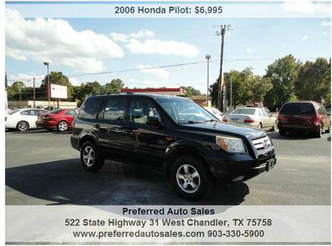 2006 Honda Pilot for sale at Preferred Auto Sales in Whitehouse TX