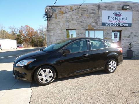 2014 Ford Focus for sale at Preferred Auto Sales in Tyler TX