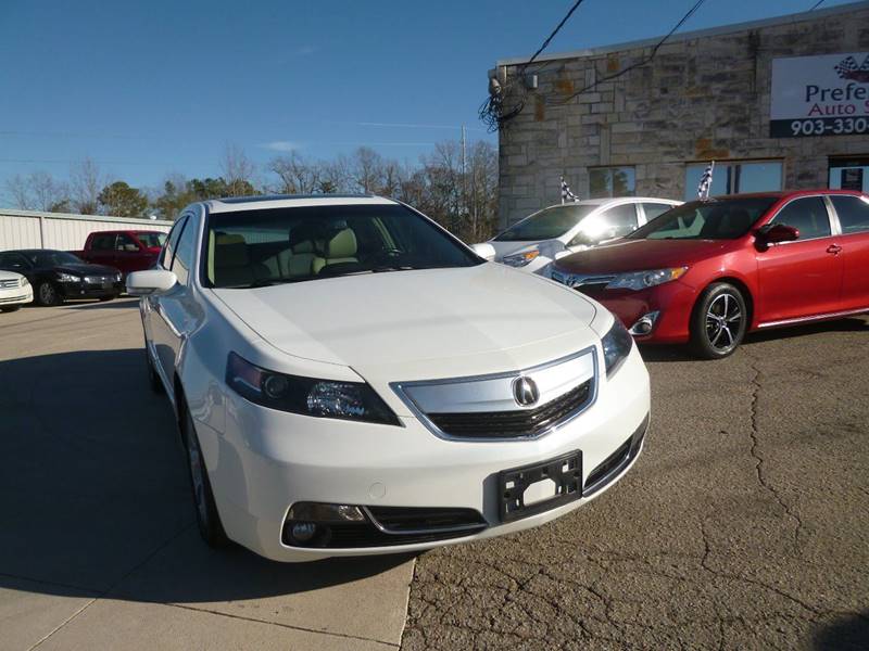 2012 Acura TL for sale at Preferred Auto Sales in Whitehouse TX