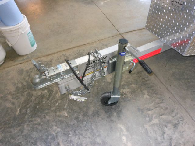 2014 Alum-Line dog trailer