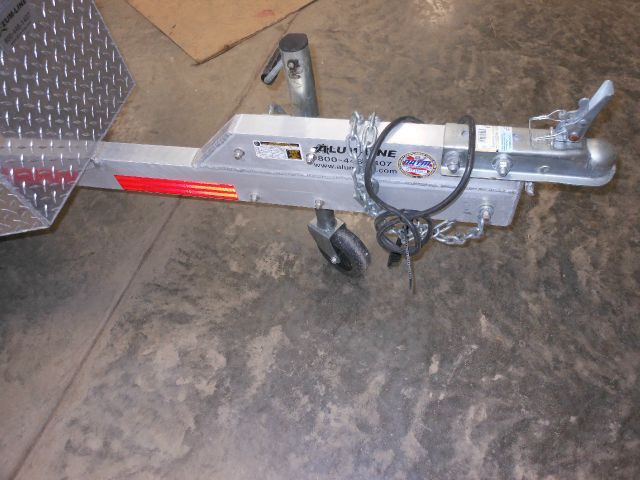 2014 Alum-Line dog trailer