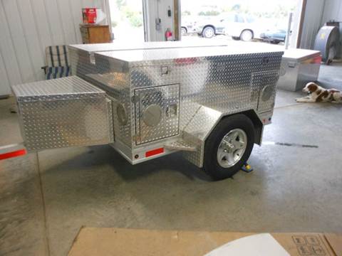 2014 Alum-Line dog trailer