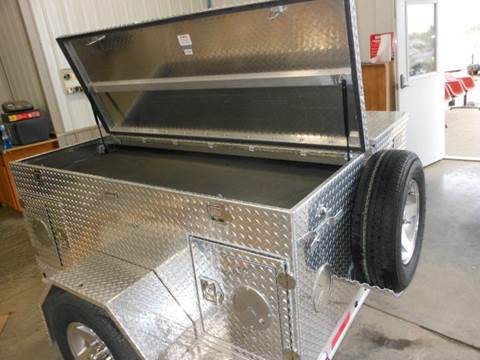 2014 Alum-Line dog trailer